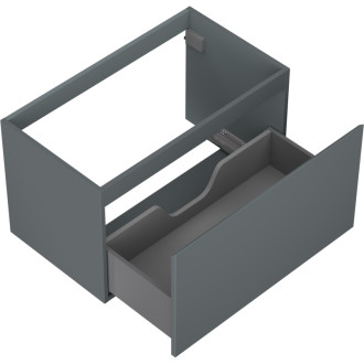 Mexen Orio kúpeľňová skrinka pod umývadlo 80 cm, 1 zásuvka, matný grafit - 91A10-08047-1-BF66