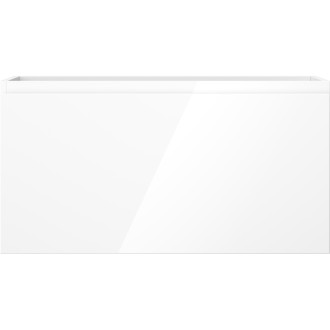 Mexen Orio kúpeľňová skrinka pod umývadlo 90 cm, 1 zásuvka, lesklá biela - 91A10-09047-1-BF00