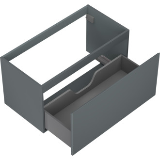 Mexen Orio kúpeľňová skrinka pod umývadlo 90 cm, 1 zásuvka, matný grafit - 91A10-09047-1-BF66