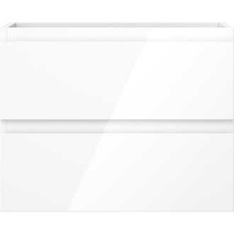 Mexen Orio kúpeľňová skrinka pod umývadlo 60 cm, 2 zásuvky, lesklá biela - 91A10-06047-2-BFF00