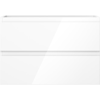 Mexen Orio kúpeľňová skrinka pod umývadlo 70 cm, 2 zásuvky, lesklá biela - 91A10-07047-2-BFF00