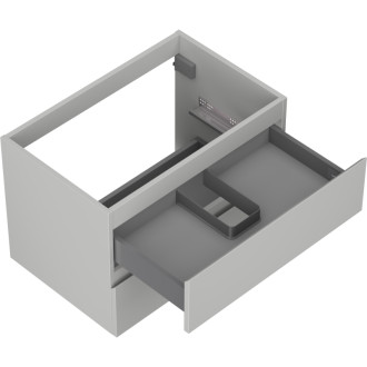 Mexen Orio kúpeľňová skrinka pod umývadlo 70 cm, 2 zásuvky, matne šedá - 91A10-07047-2-BFF62