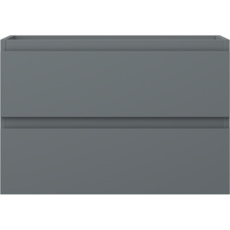 Mexen Orio kúpeľňová skrinka pod umývadlo 70 cm, 2 zásuvky, matný grafit - 91A10-07047-2-BFF66