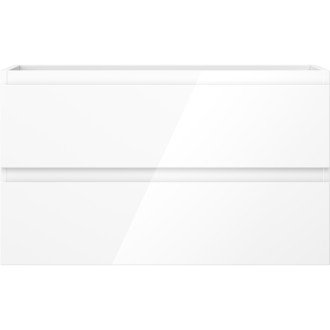 Mexen Orio kúpeľňová skrinka pod umývadlo 80 cm, 2 zásuvky, lesklá biela - 91A10-08047-2-BFF00
