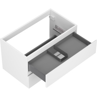 Mexen Orio kúpeľňová skrinka pod umývadlo 80 cm, 2 zásuvky, matná biela - 91A10-08047-2-BFF01
