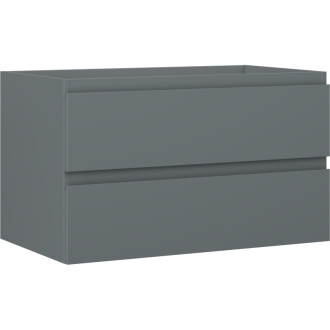 Kúpeľňová skrinka pod umývadlo Mexen Orio 80 cm, 2 zásuvky, matný grafit - 91A10-08047-2-BFF66