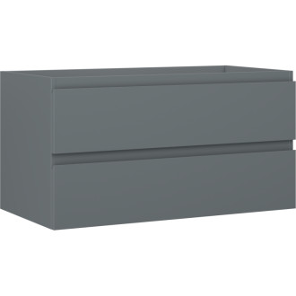 Mexen Orio kúpeľňová skrinka pod umývadlo 90 cm, 2 zásuvky, matný grafit - 91A10-09047-2-BFF66