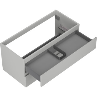 Mexen Orio kúpeľňová skrinka pod umývadlo 100 cm, 2 zásuvky, matne šedá - 91A10-10047-2-BFF62