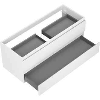 Mexen Orio kúpeľňová skrinka pod umývadlo 120 cm, 2 zásuvky, matná biela - 91A10-12047-2-BFF01