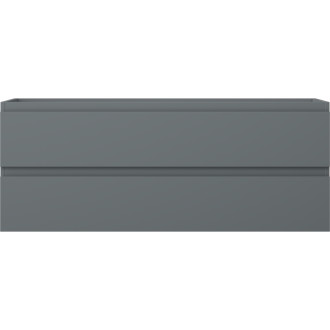 Mexen Orio kúpeľňová skrinka pod umývadlo 120 cm, 2 zásuvky, matný grafit - 91A10-12047-2-BFF66