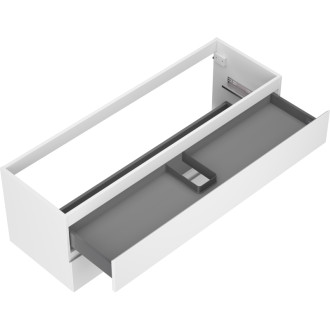 Mexen Orio kúpeľňová skrinka pod umývadlo 140 cm, 2 zásuvky, matná biela - 91A10-14047-2-BFF01