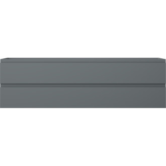 Mexen Orio kúpeľňová skrinka pod umývadlo 160 cm, 2 zásuvky, matný grafit - 91A10-16047-2-BFF66