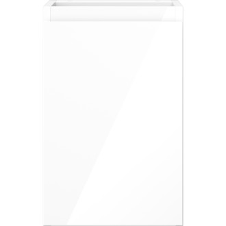 Mexen Orio kúpeľňová skrinka pod umývadlo 30 cm, 1 dvierka, lesklá biela - 91A11-03047-1-BF00