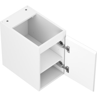 Kúpeľňová skrinka Mexen Orio s umývadlom 30 cm, 1 dvierka, matná biela - 91A11-03047-1-BF01