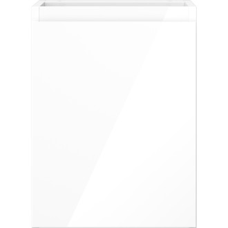 Mexen Orio kúpeľňová skrinka pod umývadlo 35 cm, 1 dvierka, lesklá biela - 91A11-03547-1-BF00