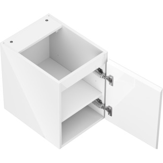 Mexen Orio kúpeľňová skrinka pod umývadlo 35 cm, 1 dvierka, lesklá biela - 91A11-03547-1-BF00