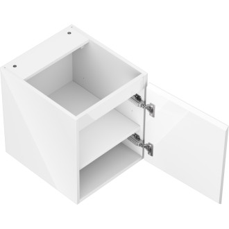 Mexen Orio kúpeľňová skrinka pod umývadlo 40 cm, 1 dvierka, lesklá biela - 91A11-04047-1-BF00
