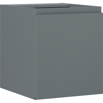 Mexen Orio kúpeľňová skrinka pod umývadlo 40 cm, 1 dvierka, matný grafit - 91A11-04047-1-BF66