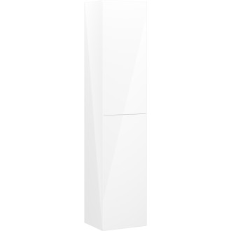 Kúpeľňový stĺp Mexen Orio 35 cm, 2 dvierka, biely lesk - 91A11-03016-2-BF00