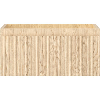 Mexen Rivel kúpeľňová skrinka pod umývadlo 50 cm, 1 zásuvka, drážkovaná, dub - 91A20-05023-1-BF81
