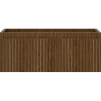 Mexen Rivel kúpeľňová skrinka pod umývadlo 60 cm, 1 zásuvka, drážkovaná, orech - 91A20-06023-1-BF86