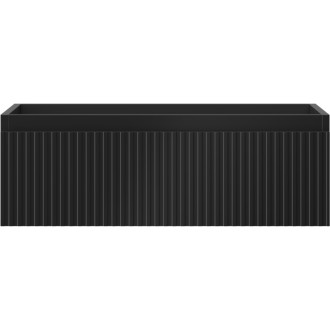 Mexen Rivel kúpeľňová skrinka pod umývadlo 70 cm, 1 zásuvka, drážkovaná, matný grafit - 91A20-07023-1-BF71