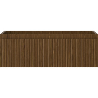 Mexen Rivel kúpeľňová skrinka pod umývadlo 70 cm, 1 zásuvka, drážkovaná, orech - 91A20-07023-1-BF86