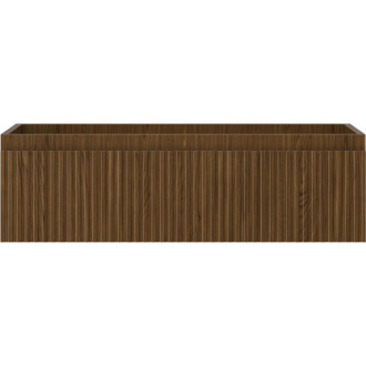 Mexen Rivel kúpeľňová skrinka pod umývadlo 80 cm, 1 zásuvka, drážkovaná, orech - 91A20-08023-1-BF86