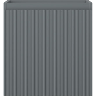 Mexen Rivel kúpeľňová skrinka pod umývadlo 45 cm, 1 zásuvka, drážkovaná, matný grafit - 91A20-04547-1-BF66