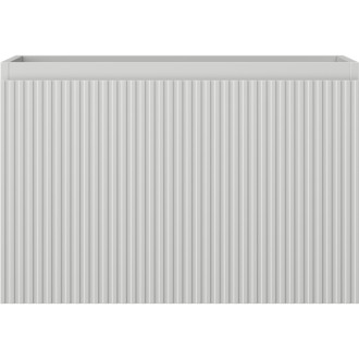 Mexen Rivel kúpeľňová skrinka pod umývadlo 70 cm, 1 zásuvka, drážkovaná, matne šedá - 91A20-07047-1-BF62