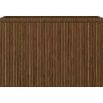 Mexen Rivel kúpeľňová skrinka pod umývadlo 70 cm, 1 zásuvka, drážkovaná, orech - 91A20-07047-1-BF86