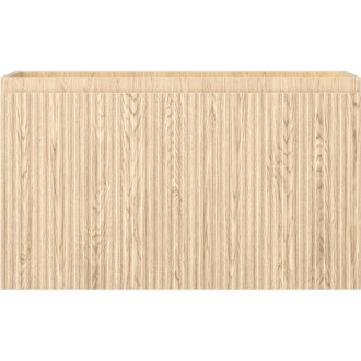 Mexen Rivel kúpeľňová skrinka pod umývadlo 80 cm, 1 zásuvka, drážkovaná, dub - 91A20-08047-1-BF81