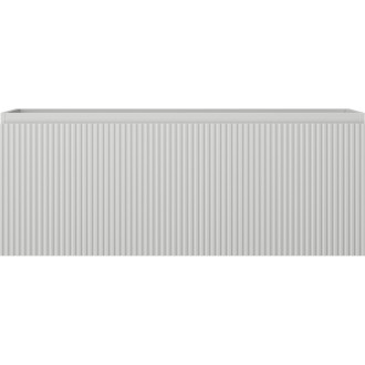 Mexen Rivel kúpeľňová skrinka pod umývadlo 120 cm, 1 zásuvka, drážkovaná, matne šedá - 91A20-12047-1-BF62