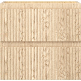 Mexen Rivel kúpeľňová skrinka pod umývadlo 50 cm, 2 zásuvky, drážkovaná, dub - 91A20-05047-2-BFF81