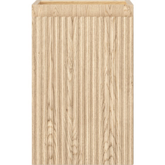 Mexen Rivel kúpeľňová skrinka pod umývadlo 30 cm, 1 dvierka, drážkovaná, dub - 91A21-03047-1-BF81