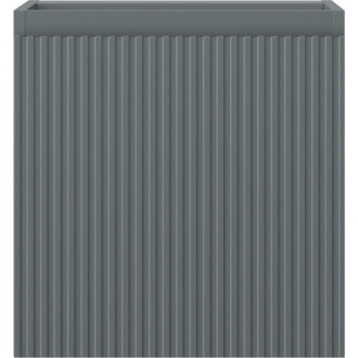 Mexen Rivel kúpeľňová skrinka pod umývadlo 45 cm, 1 dvierka, drážkovaná, matný grafit - 91A21-04547-1-BF66