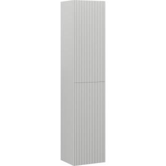 Kúpeľňový stĺp Mexen Rivel 35 cm, 2 dvierka, drážkovaný, matne šedý - 91A21-03016-2-BF62