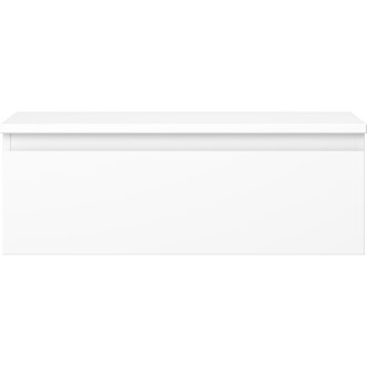 Mexen Orio kúpeľňová skrinka pod umývadlo 70 cm s pracovnou doskou, 1 zásuvka, matná biela - 91A10-07023-1-BFC01