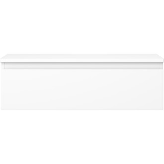 Mexen Orio kúpeľňová skrinka pod umývadlo 80 cm s pracovnou doskou, 1 zásuvka, matná biela - 91A10-08023-1-BFC01