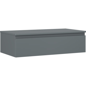 Mexen Orio kúpeľňová skrinka pod umývadlo 90 cm s pracovnou doskou, 1 zásuvka, matný grafit - 91A10-09023-1-BFC66
