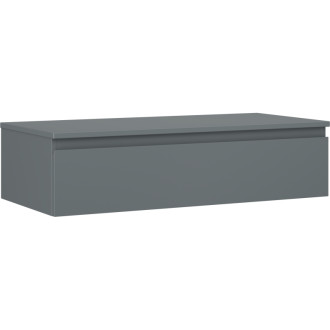 Mexen Orio kúpeľňová skrinka pod umývadlo 100 cm s pracovnou doskou, 1 zásuvka, matný grafit - 91A10-10023-1-BFC66