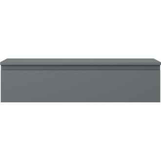 Mexen Orio kúpeľňová skrinka pod umývadlo 100 cm s pracovnou doskou, 1 zásuvka, matný grafit - 91A10-10023-1-BFC66