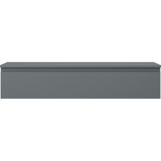 Mexen Orio kúpeľňová skrinka pod umývadlo 120 cm s pracovnou doskou, 1 zásuvka, matný grafit - 91A10-12023-1-BFC66