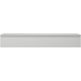 Mexen Orio kúpeľňová skrinka pod umývadlo 160 cm s pracovnou doskou, 1 zásuvka, matne šedá - 91A10-16023-1-BFC62