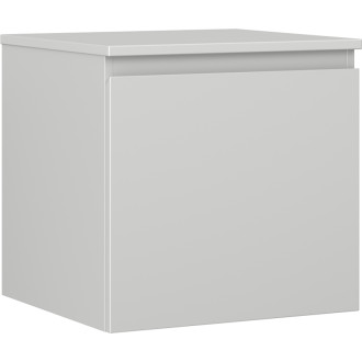 Mexen Orio kúpeľňová skrinka pod umývadlo 50 cm s pracovnou doskou, 1 zásuvka, matne šedá - 91A10-05047-1-BFC62