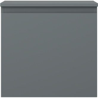 Mexen Orio kúpeľňová skrinka pod umývadlo 50 cm s pracovnou doskou, 1 zásuvka, matný grafit - 91A10-05047-1-BFC66