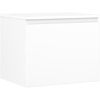 Mexen Orio kúpeľňová skrinka pod umývadlo 60 cm s pracovnou doskou, 1 zásuvka, matná biela - 91A10-06047-1-BFC01