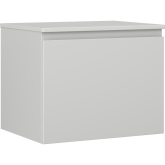 Mexen Orio kúpeľňová skrinka pod umývadlo 60 cm s pracovnou doskou, 1 zásuvka, matne šedá - 91A10-06047-1-BFC62