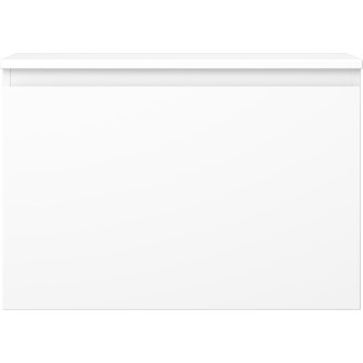 Mexen Orio kúpeľňová skrinka pod umývadlo 70 cm s pracovnou doskou, 1 zásuvka, matná biela - 91A10-07047-1-BFC01