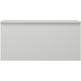 Mexen Orio kúpeľňová skrinka pod umývadlo 100 cm s pracovnou doskou, 1 zásuvka, matne šedá - 91A10-10047-1-BFC62